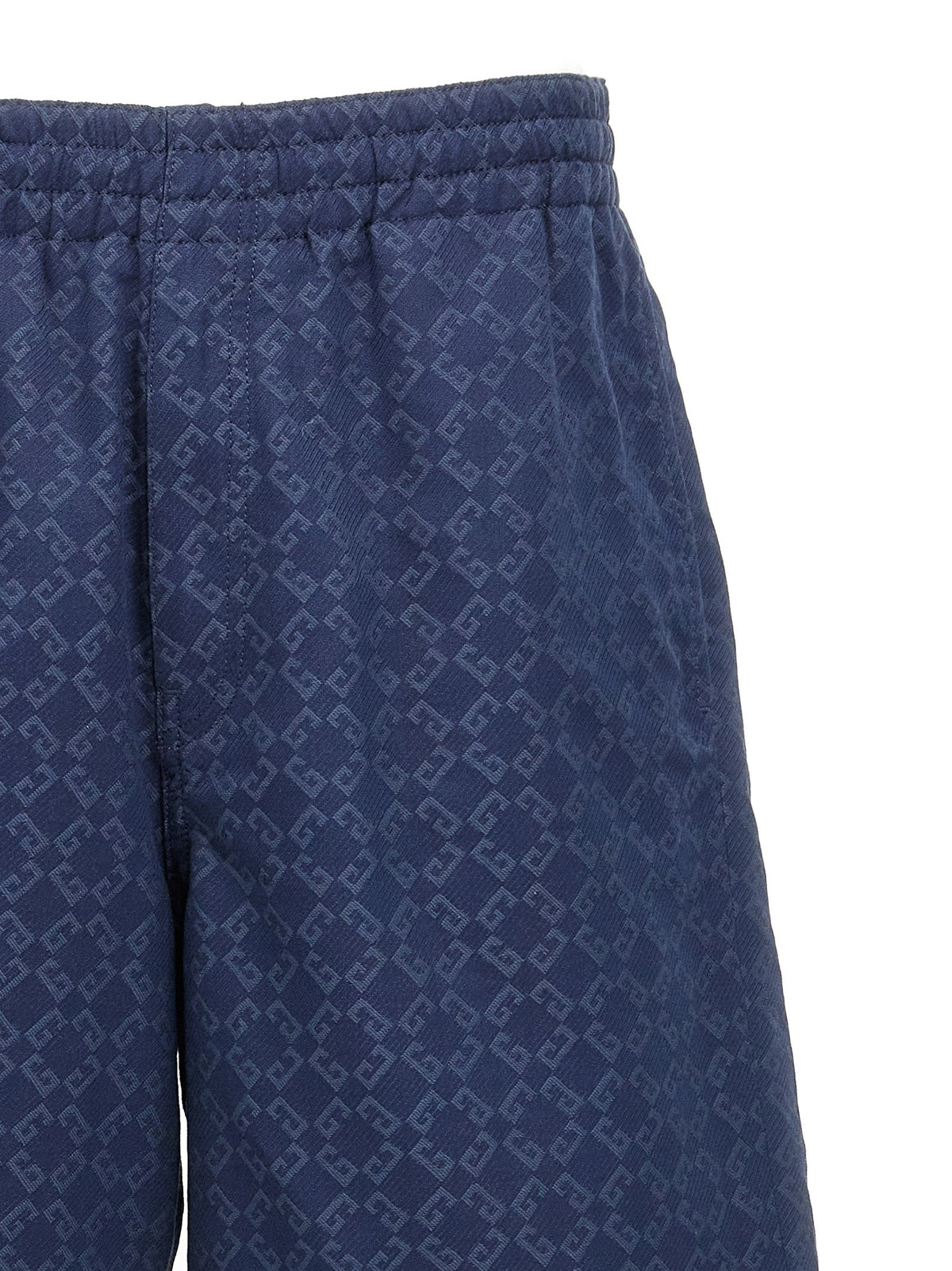 Givenchy Monogram Bermuda Shorts Blue, view 3