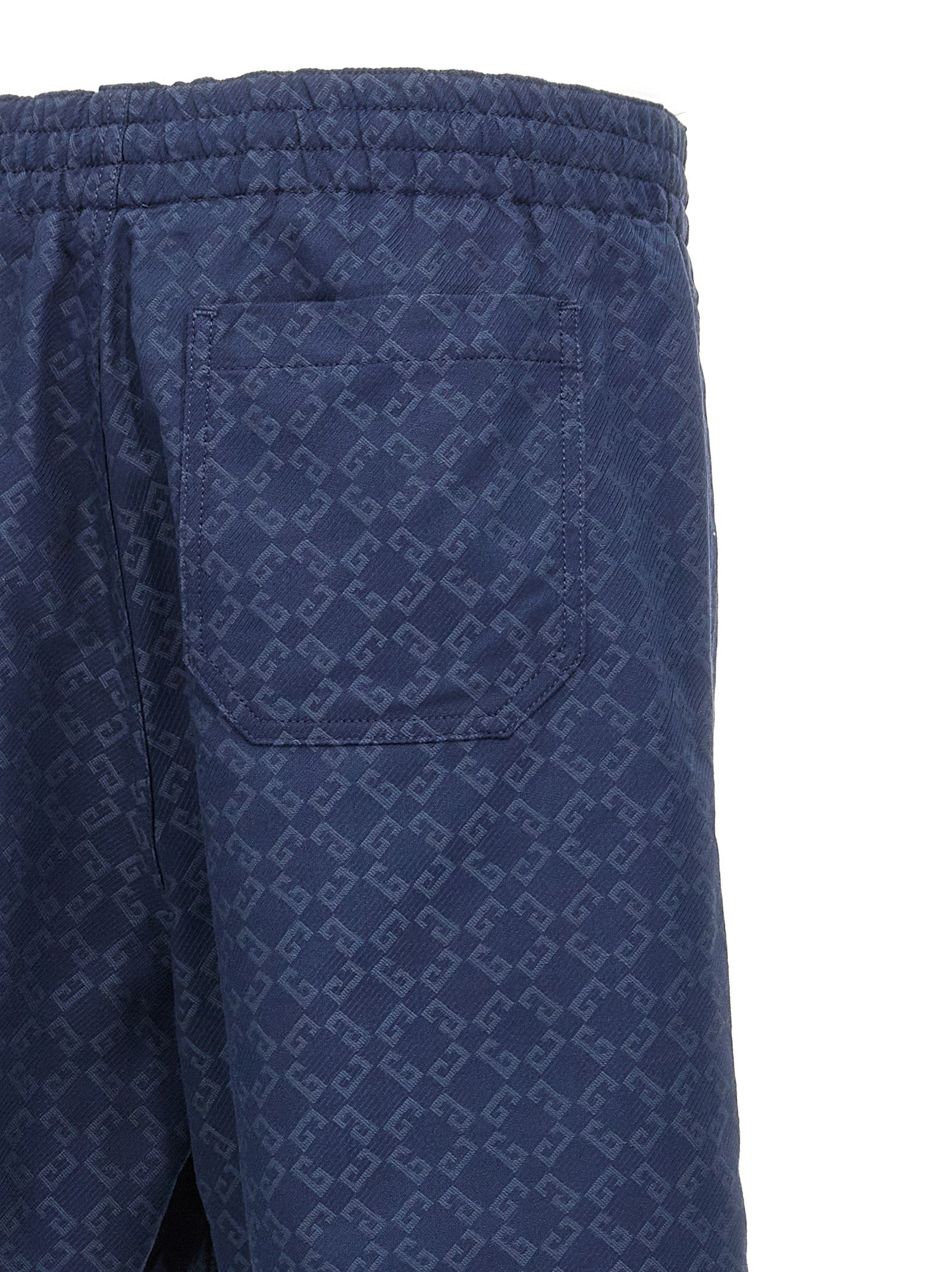 Givenchy Monogram Bermuda Shorts Blue