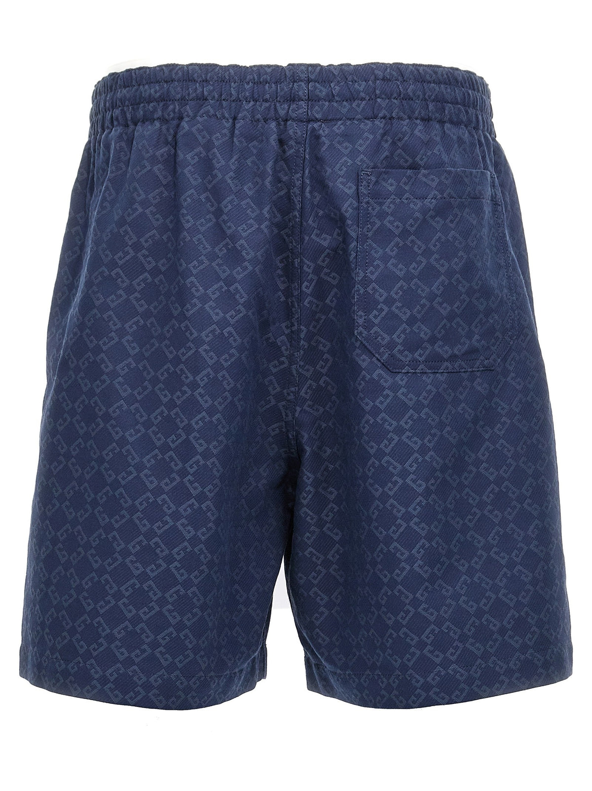 Givenchy Monogram Bermuda Shorts Blue