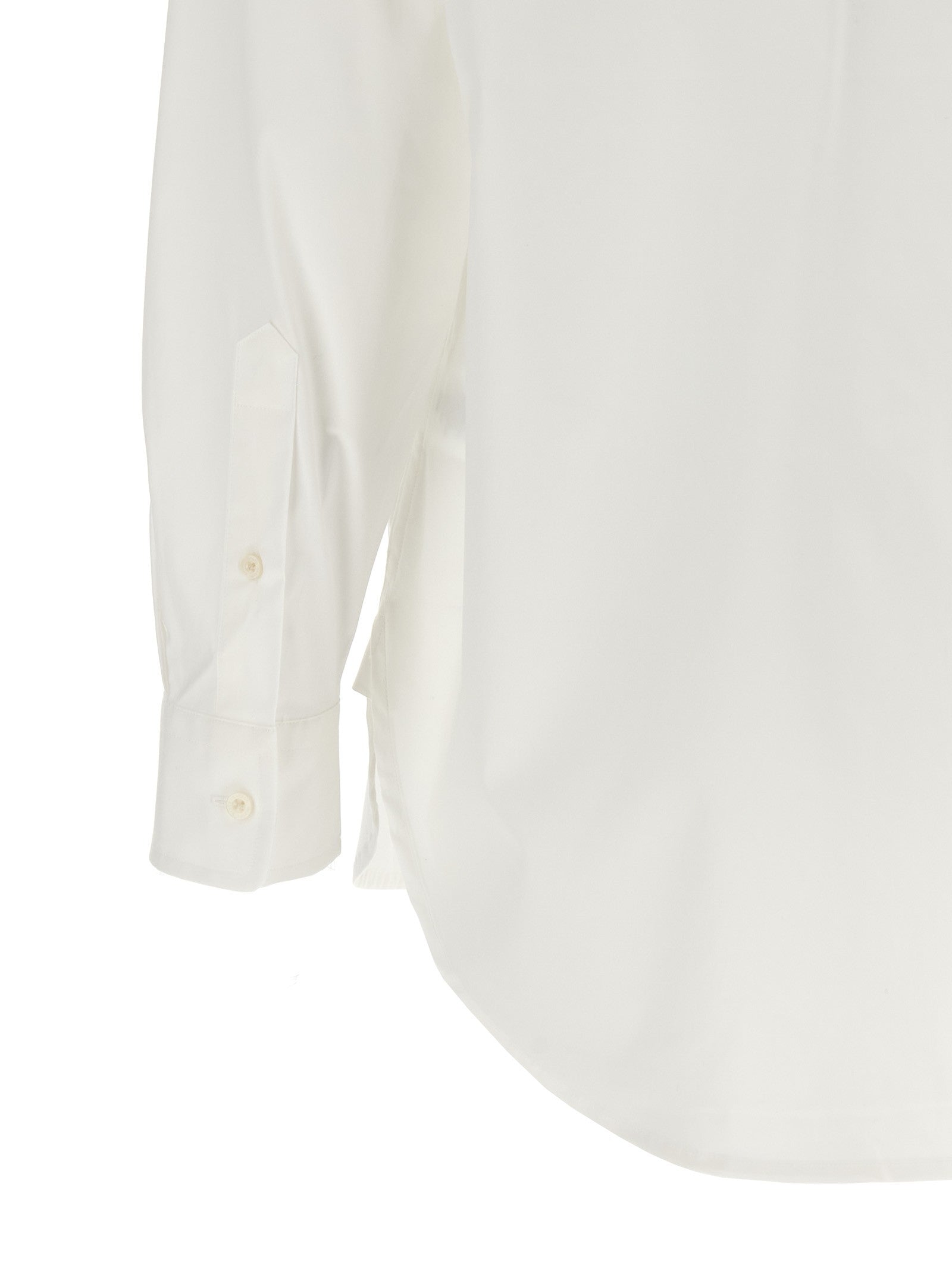 Lauren Ralph Lauren Monogram Embroidery Shirt White
