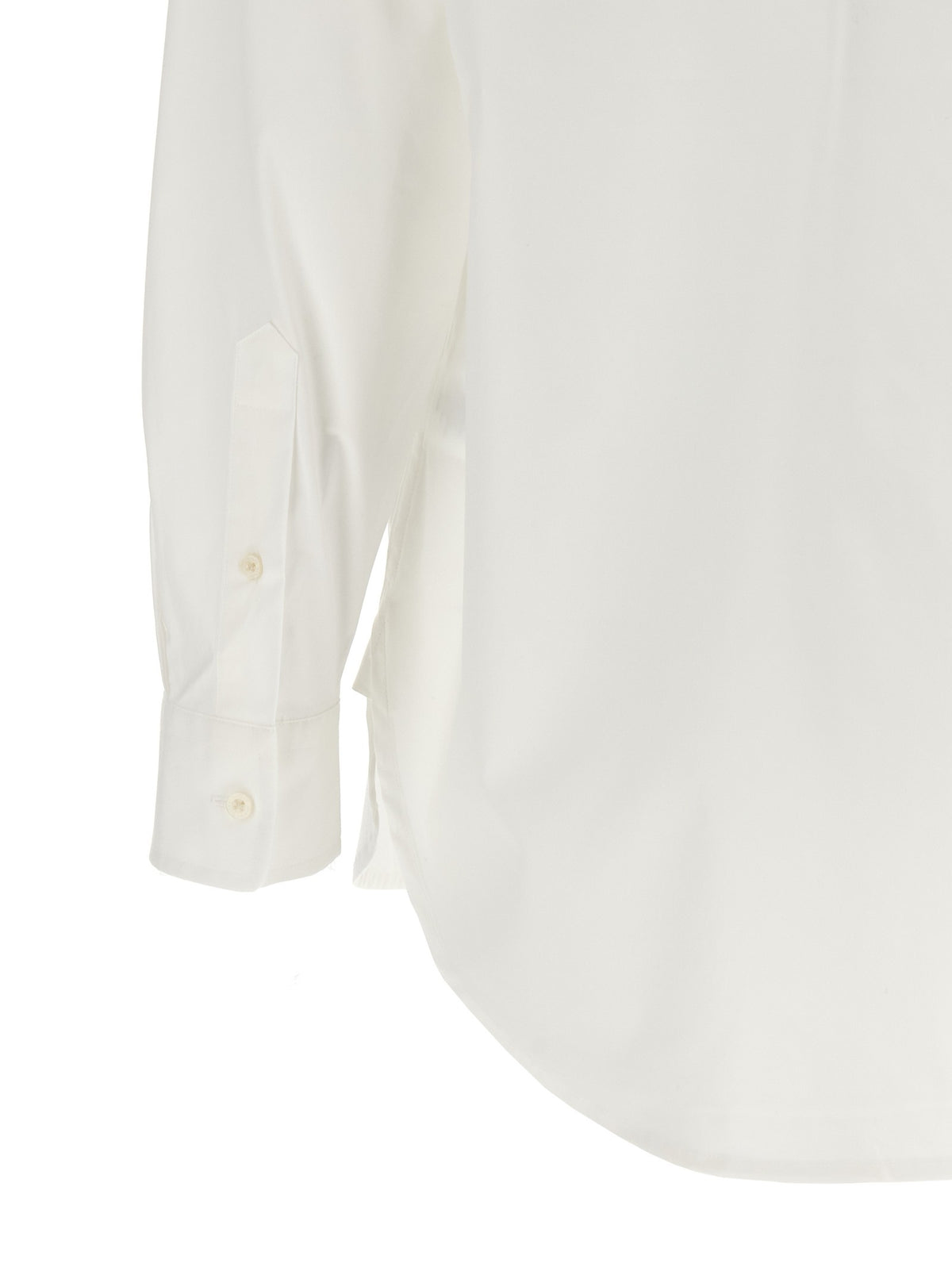 Lauren Ralph Lauren Monogram Embroidery Shirt White, view 4