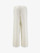 Toteme Women's Monogram Flannel Trousers White