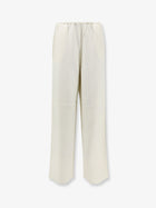 Toteme Women's Monogram Flannel Trousers White