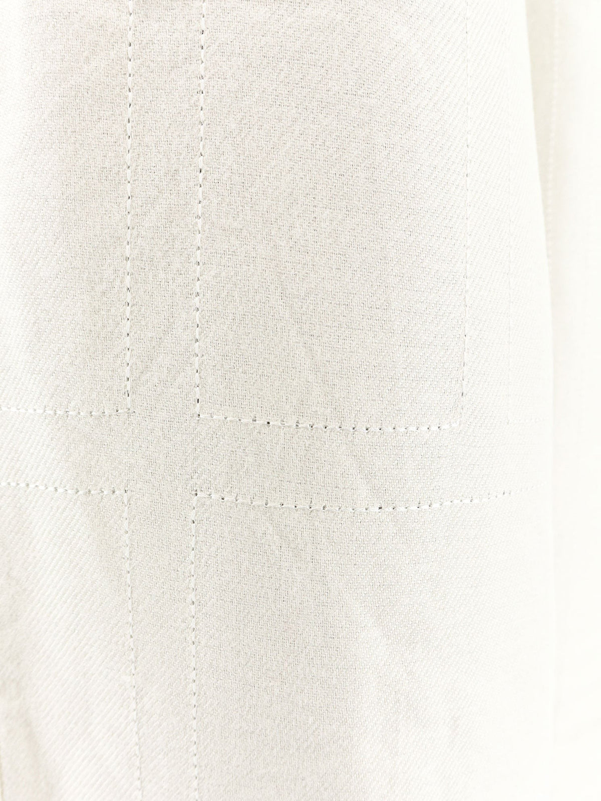 Toteme Women's Monogram Flannel Trousers White