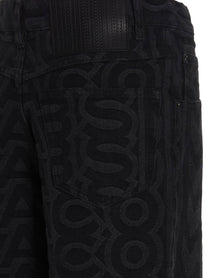 Marc Jacobs Monogram Jeans Black