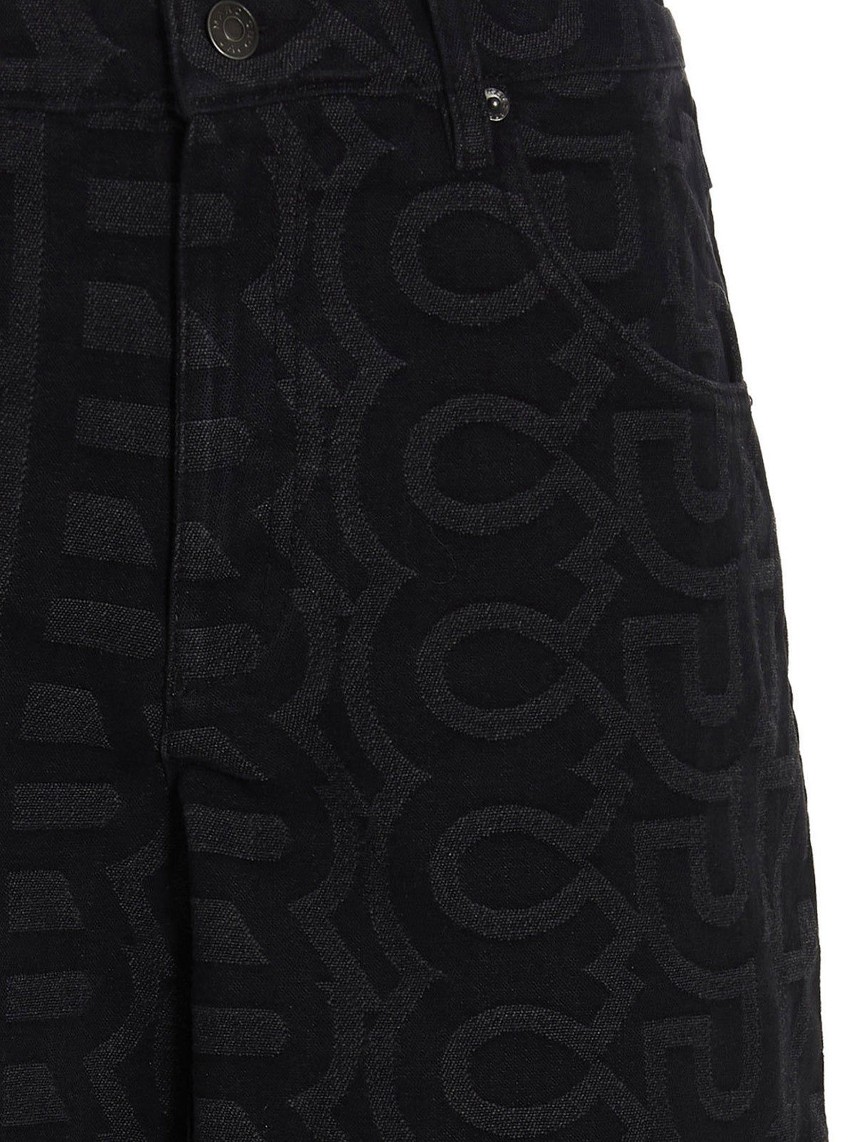 Marc Jacobs Monogram Jeans Black