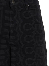 Marc Jacobs Monogram Jeans Black