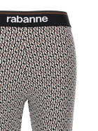 Rabanne Monogram Leggings Gold, view 3