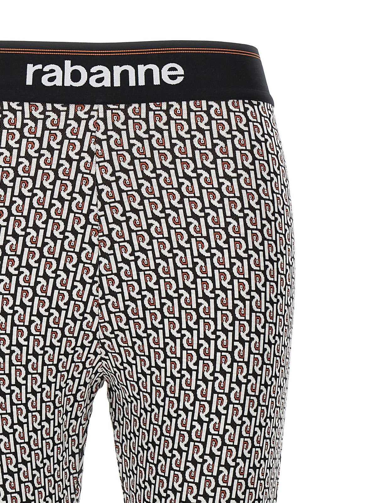 Rabanne Monogram Leggings Gold, view 3