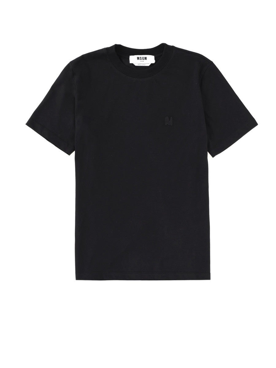 MSGM Women's Monogram Shirt Black