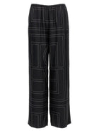Toteme Monogram Pants Black