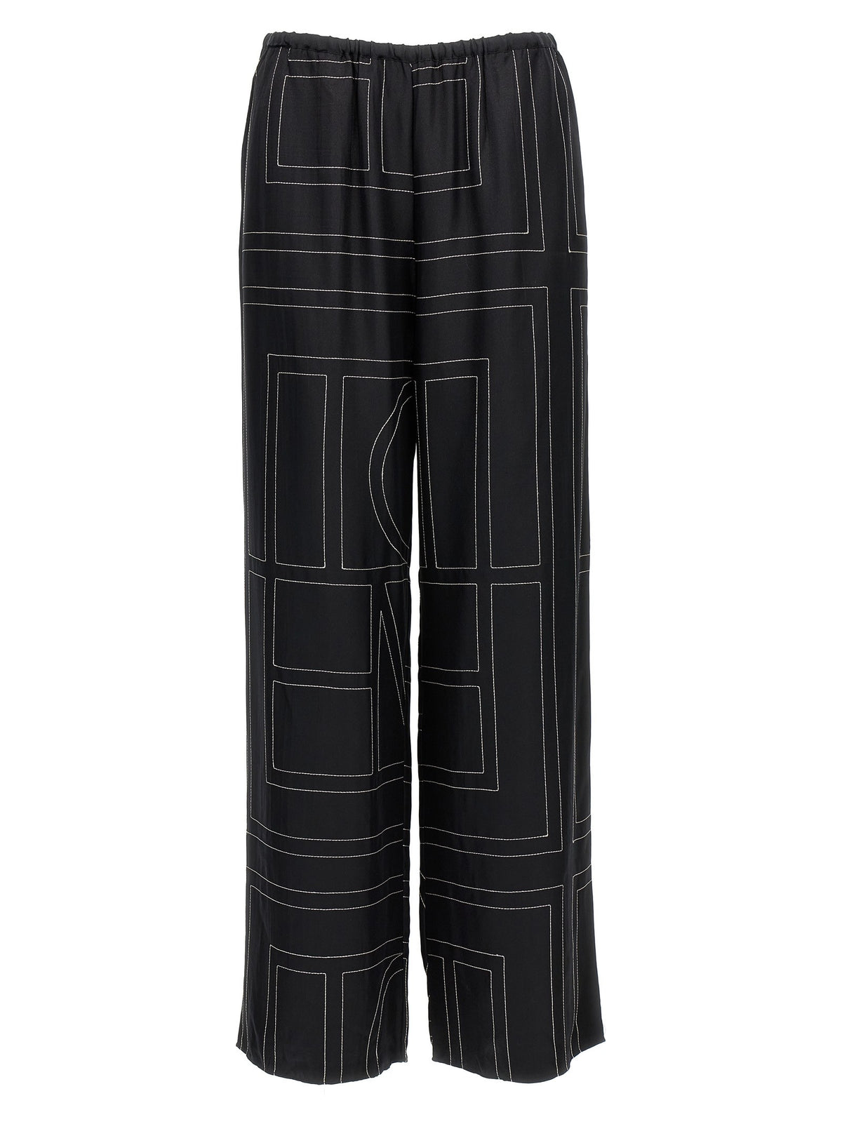 Toteme Monogram Pants Black
