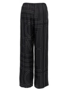 Toteme Monogram Pants Black