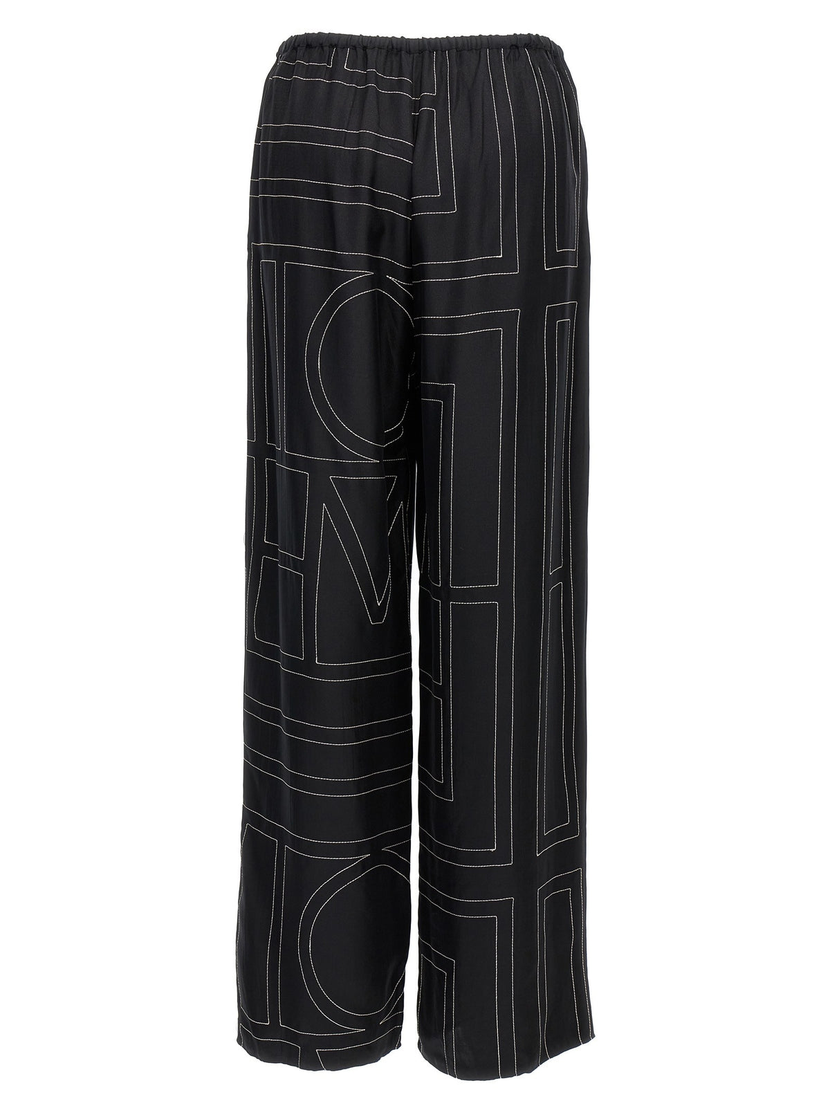 Toteme Monogram Pants Black