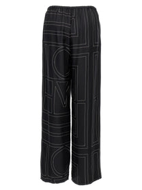 Toteme Monogram Pants Black