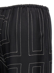 Toteme Monogram Pants Black