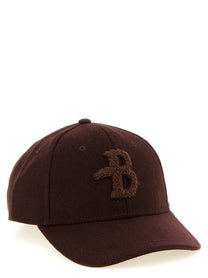 Ballantyne Monogram Patch Cap Brown