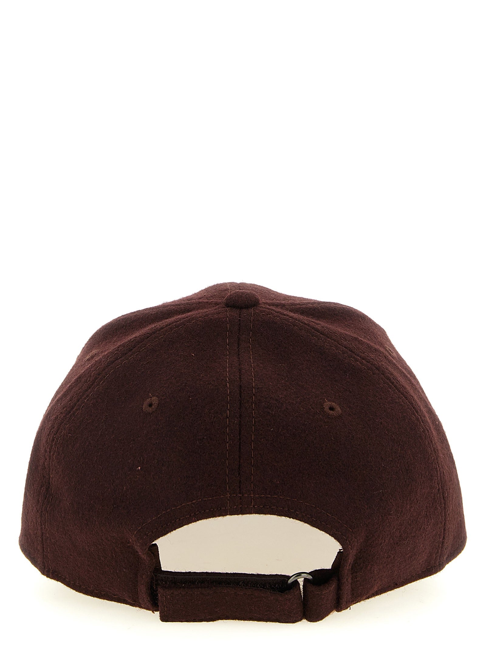 Ballantyne Monogram Patch Cap Brown
