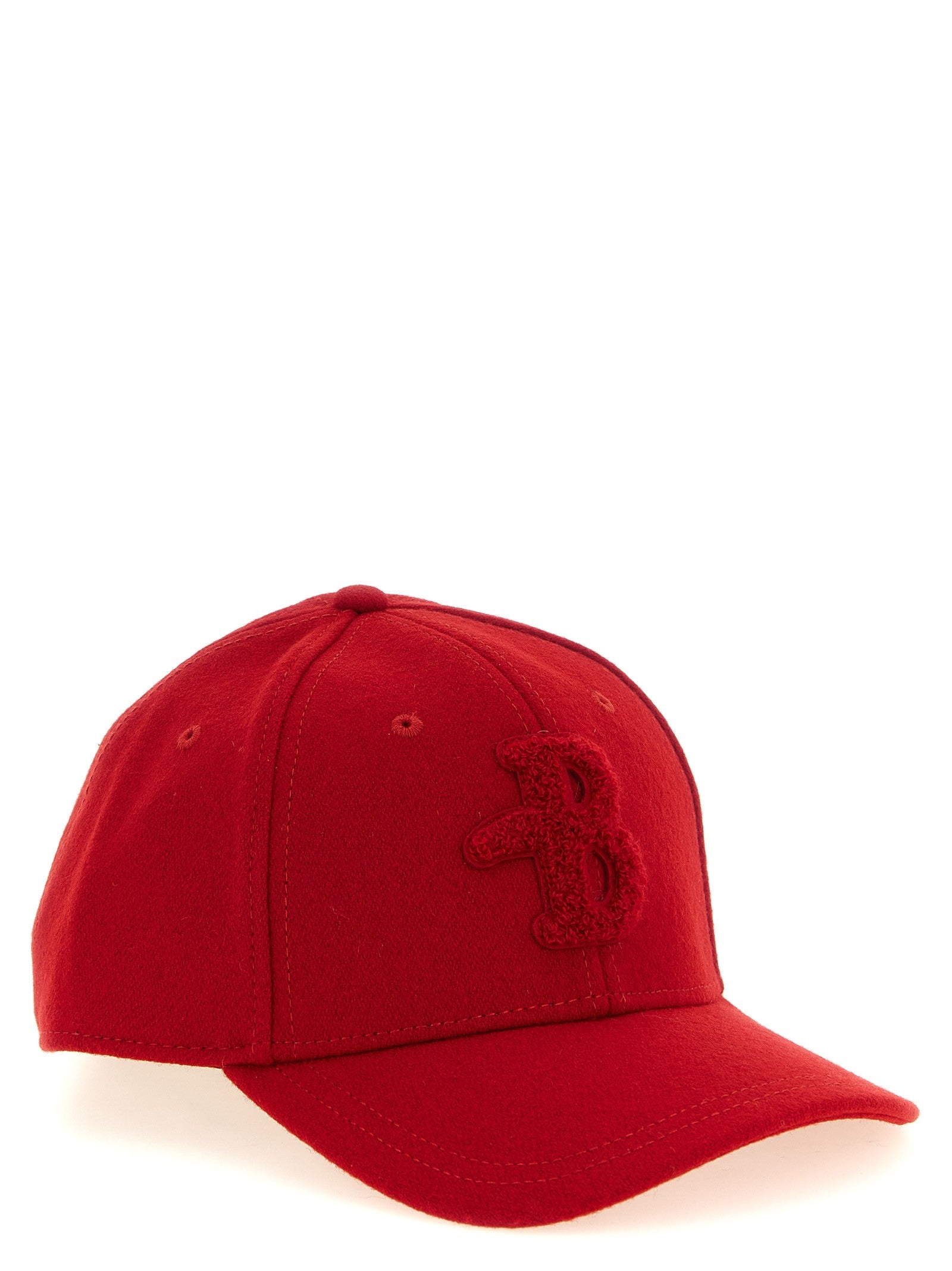 Ballantyne Monogram Patch Cap Red