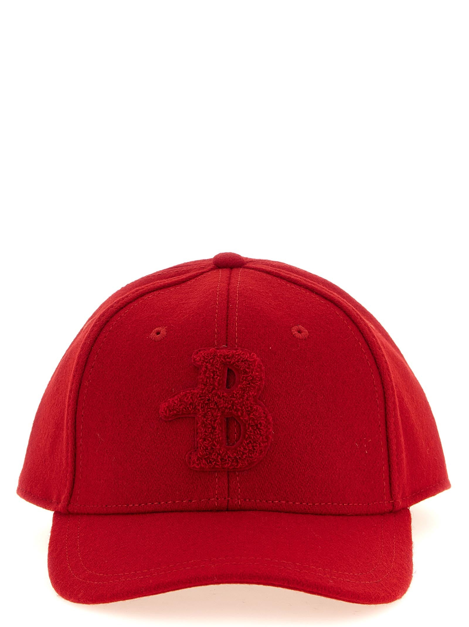 Ballantyne Monogram Patch Cap Red