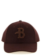 Ballantyne Monogram Patch Cap Brown