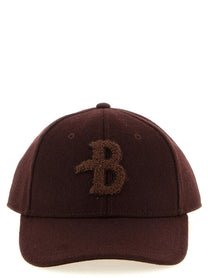 Ballantyne Monogram Patch Cap Brown