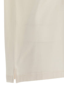 Palm Angels Monogram Polo Shirt White