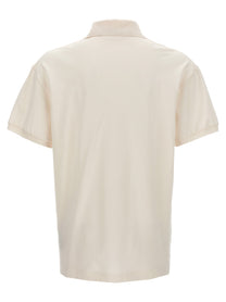 Palm Angels Monogram Polo Shirt White