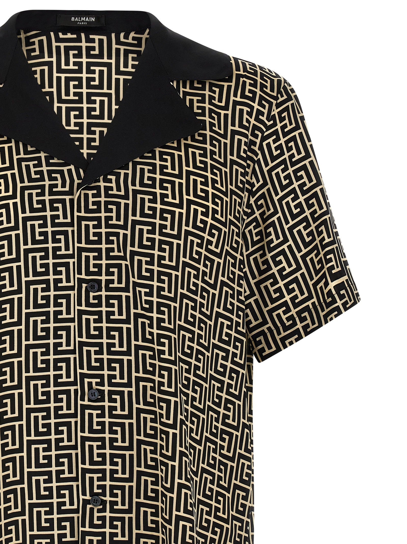 Balmain Monogram Shirt White