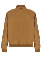 HUGO BOSS Monogram Sleeve Bomber Jacket Beige, view 2