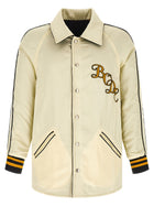 BODE Monogram Snap Reversible Jacket Gold, view 2