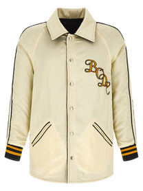BODE Monogram Snap Reversible Jacket Gold