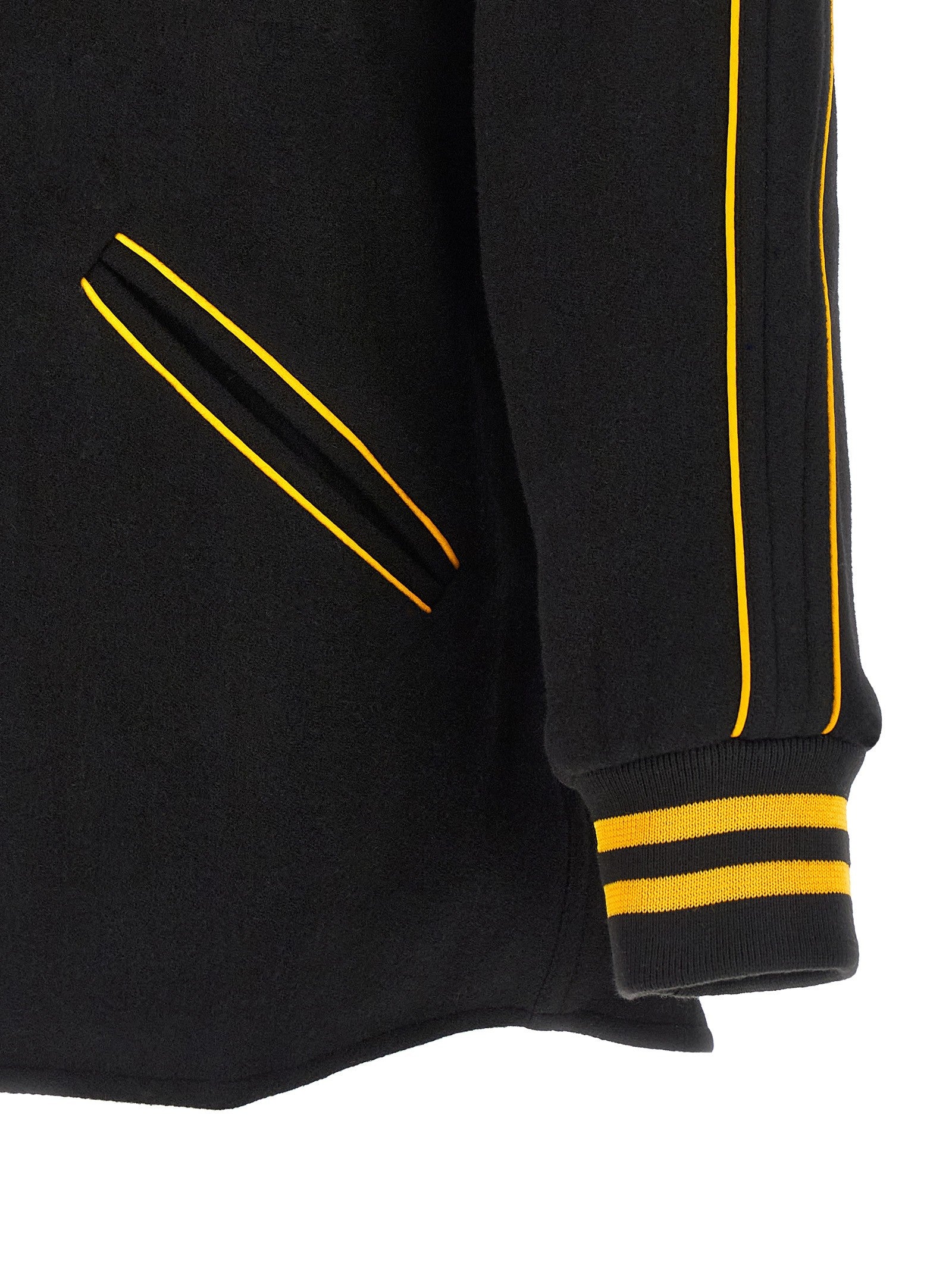 BODE Monogram Snap Reversible Jacket Gold
