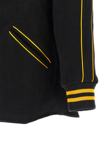 BODE Monogram Snap Reversible Jacket Gold