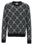 Casablanca Monogram Sweater Gold