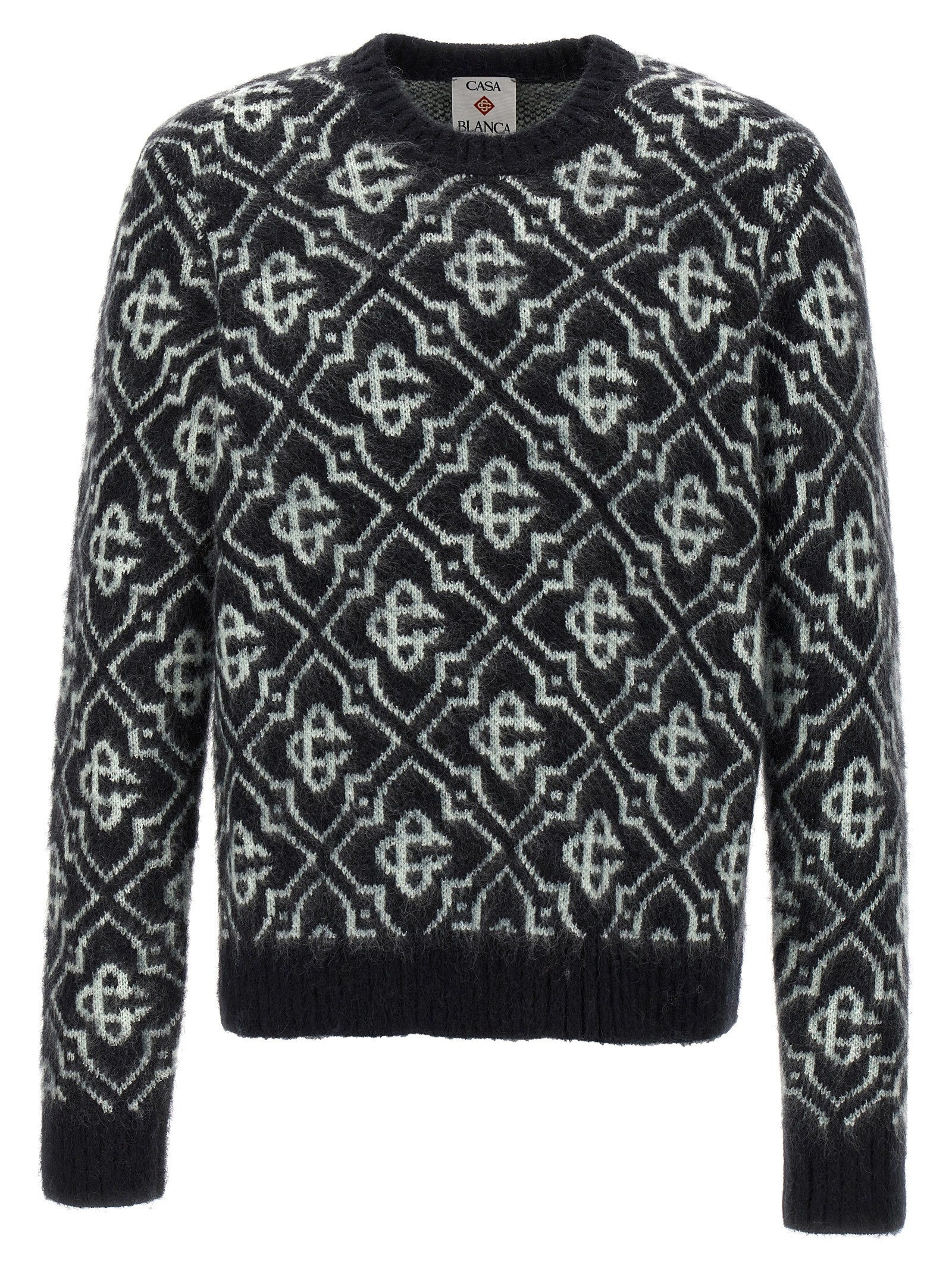 Casablanca Monogram Sweater Gold