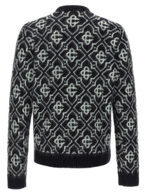 Casablanca Monogram Sweater Gold