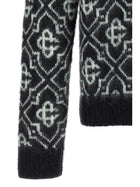 Casablanca Monogram Sweater Gold, view 4