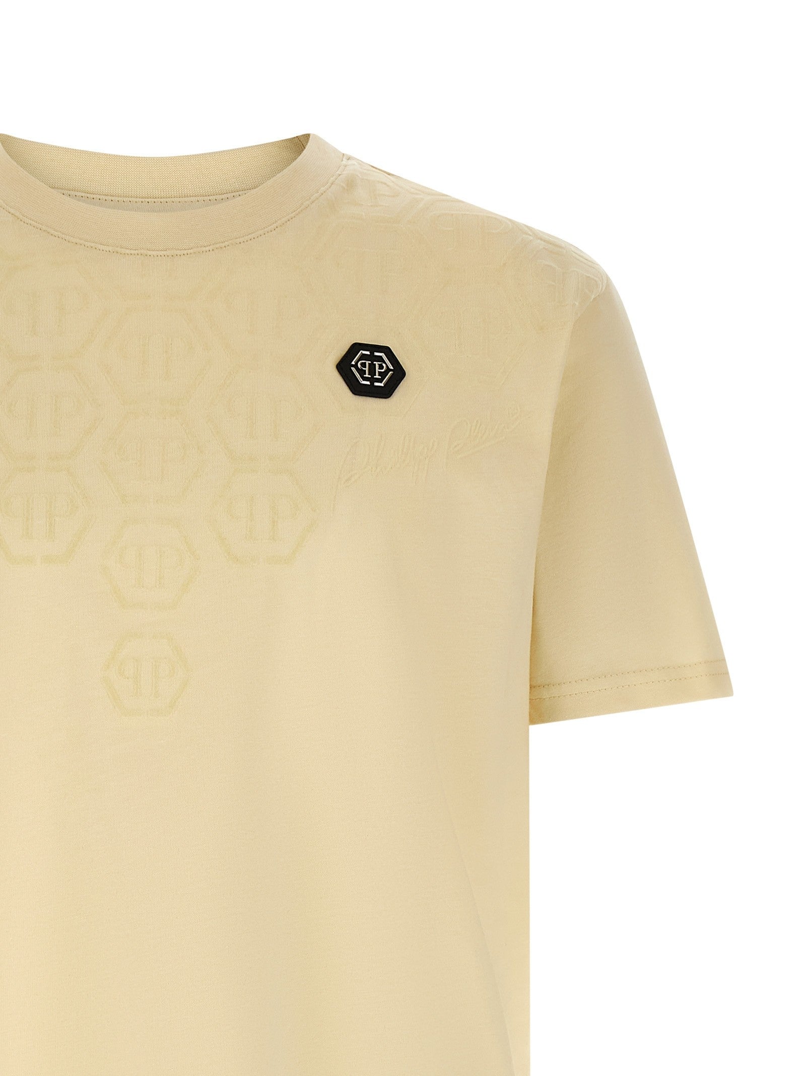 Philipp Plein Monogram Shirt Beige
