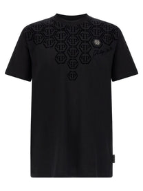 Philipp Plein Monogram Shirt Black