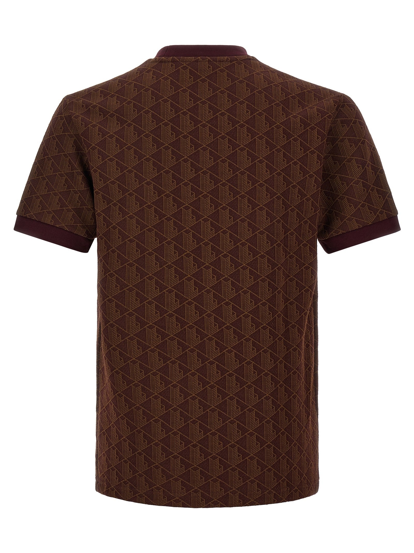 Lacoste Monogramma Jacquard Shirt Brown