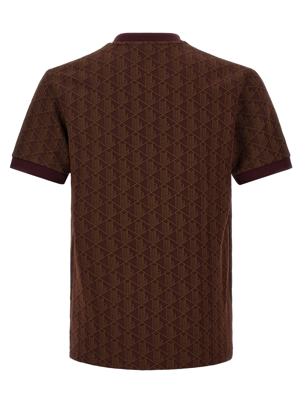 Lacoste Monogramma Jacquard Shirt Brown, view 2