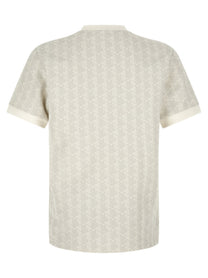 Lacoste Monogramma Jacquard Shirt Beige