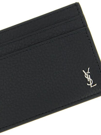 Saint Laurent Monogramme Card Holder Black