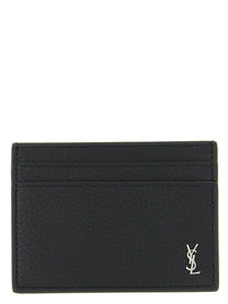 Saint Laurent Monogramme Card Holder Black