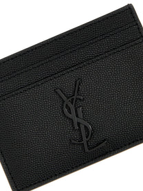 Saint Laurent Monogramme Cardholder Black