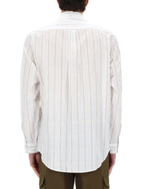 Drôle de Monsieur Men's Monogramme Shirt White