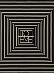 Toteme Women's Monogrammed Silk Scarf Black