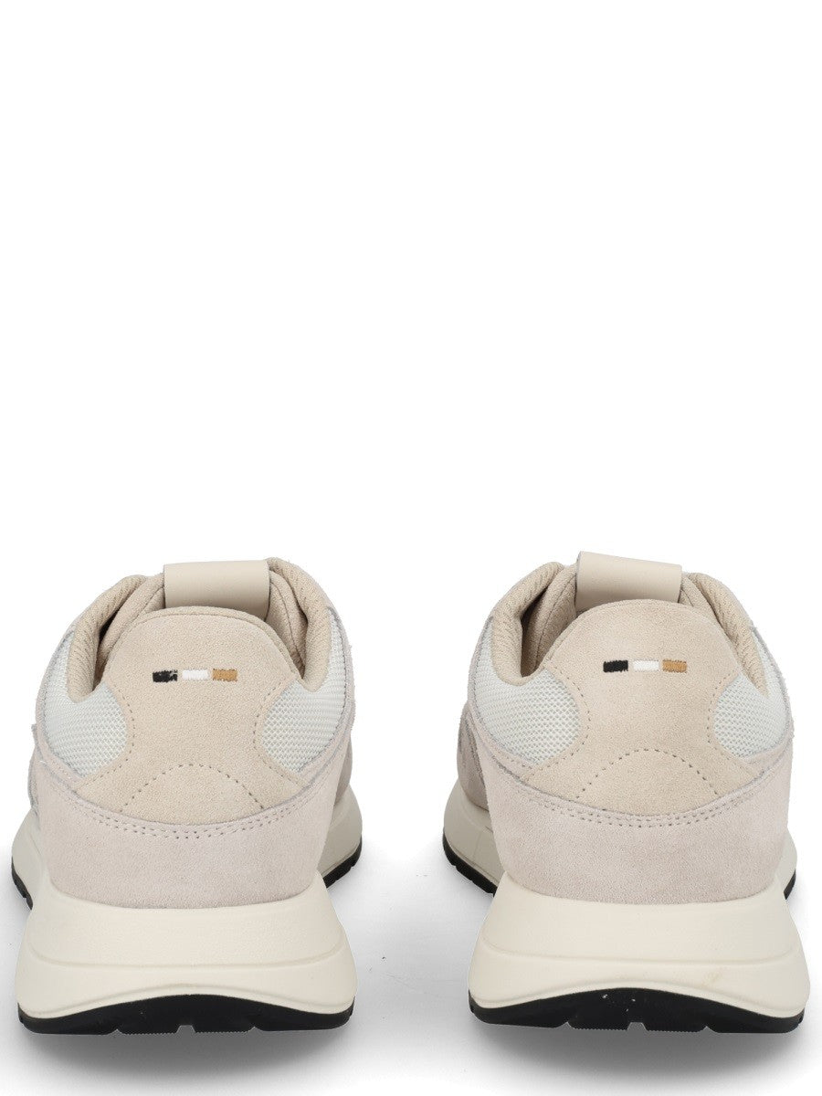 Boss Men's Monogrammed Sneaker Pink