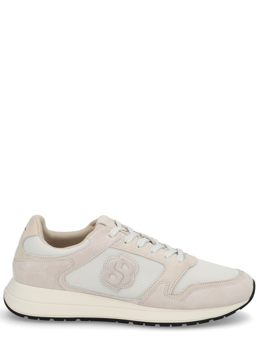 Boss Men's Monogrammed Sneaker Pink